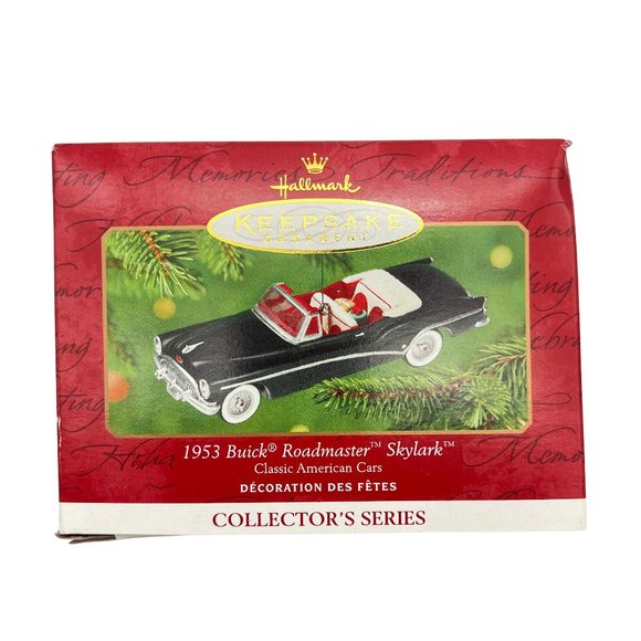 Hallmark Keepsake 1953 Buick Roadmaster SKYLARK Ornament Collectors Series 2001 - Picture 1 of 7